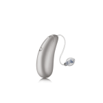 audicus wave hearing aid in silver