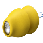 close image of phonak lyric hearing aid